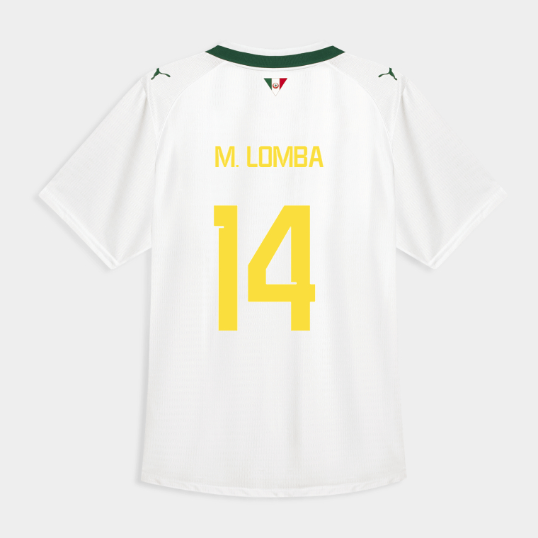 Palmeiras Away M. LOMBA 14 Jersey 26-27 - White