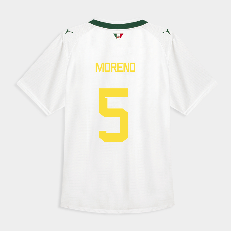 Palmeiras Away MORENO 5 Jersey 26-27 - White
