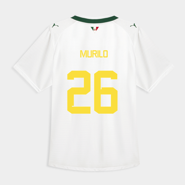 Palmeiras Away MURILO 26 Jersey 26-27 - White