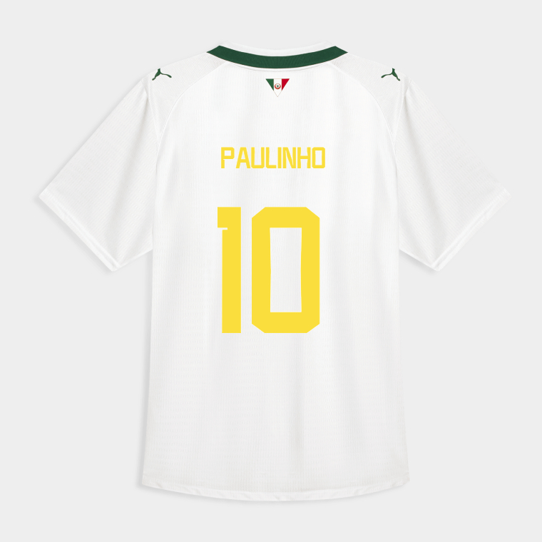 Palmeiras Away PAULINHO 10 Jersey 26-27 - White