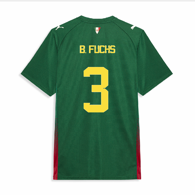 Palmeiras Home B. FUCHS 3 Jersey 26-27 - Green