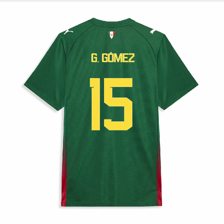 Palmeiras Home G. GÓMEZ 15 Jersey 26-27 - Green