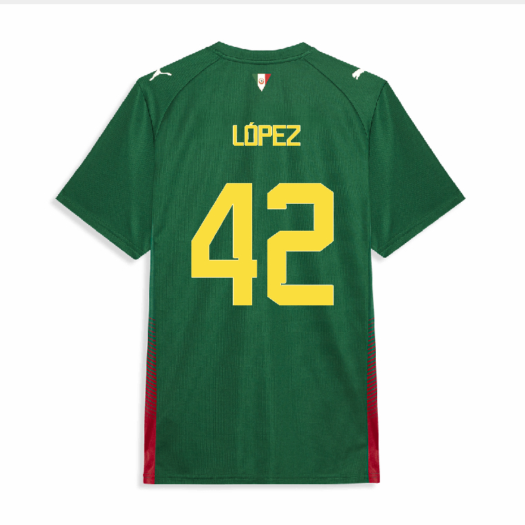 Palmeiras Home LÓPEZ 42 Jersey 26-27 - Green