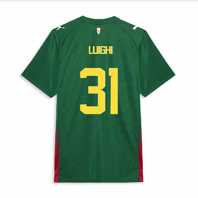 Palmeiras Home LUIGHI 31 Jersey 26-27 - Green