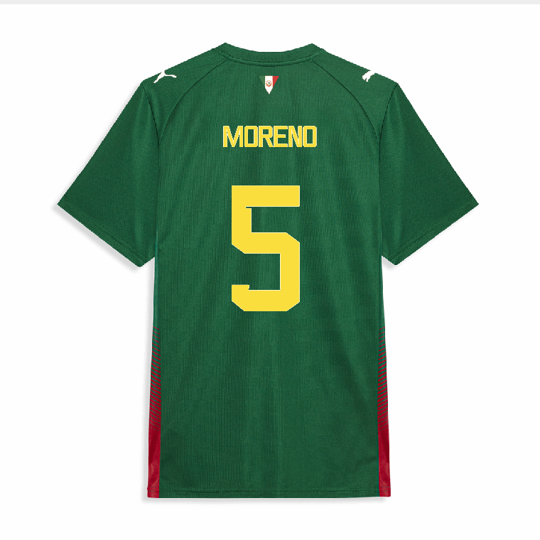 Palmeiras Home MORENO 5 Jersey 26-27 - Green