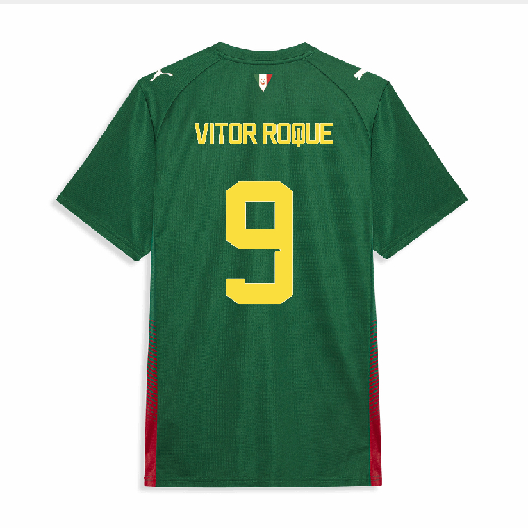 Palmeiras Home VITOR ROQUE 9 Jersey 26-27 - Green